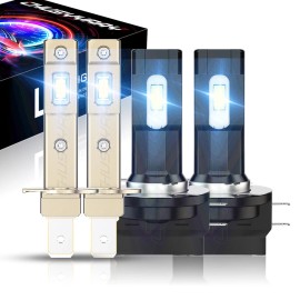 CHUSYYRAY 4x H1 H11B LED Combo Bulbs Headlight High-Low Beam 6000K 55W Conversion Kit