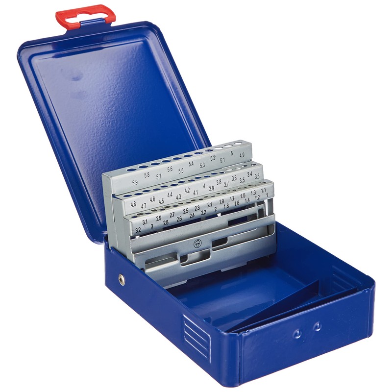 Bohrcraft M 591Empty Metal Case 50Pieces for HSS Twist Drill