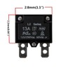 JIARUIXIN 2Pcs 13A 125/250Vac 50Vdc Automatic Reset Relay Fuse Therma