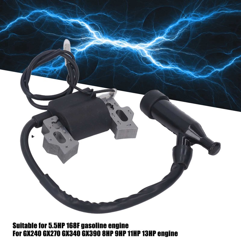 Fafeicy 168F Ignition Coil Petrol Engine Ignition Coil for 5.5HP