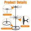 Tandefio 2 Pcs Rotating Bracelet Display Stand Jewelry Rack Metal