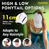 TOP-EX Women's Baseball Cap with High Ponytail Foldable UV Protection