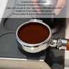 51mm Coffee Tamper Stainless Steel Spring Design Coffee Powder Hammer