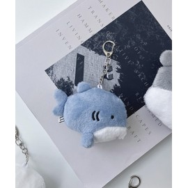 AS KNOW AS plus Squishy Animal Keychain Shark