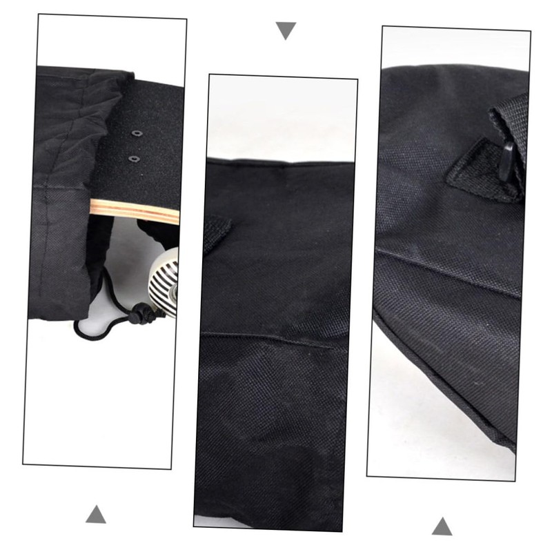 Totority Adjustable Backpack Oxford Lightweight Drift Board Rucksack with Drawstring