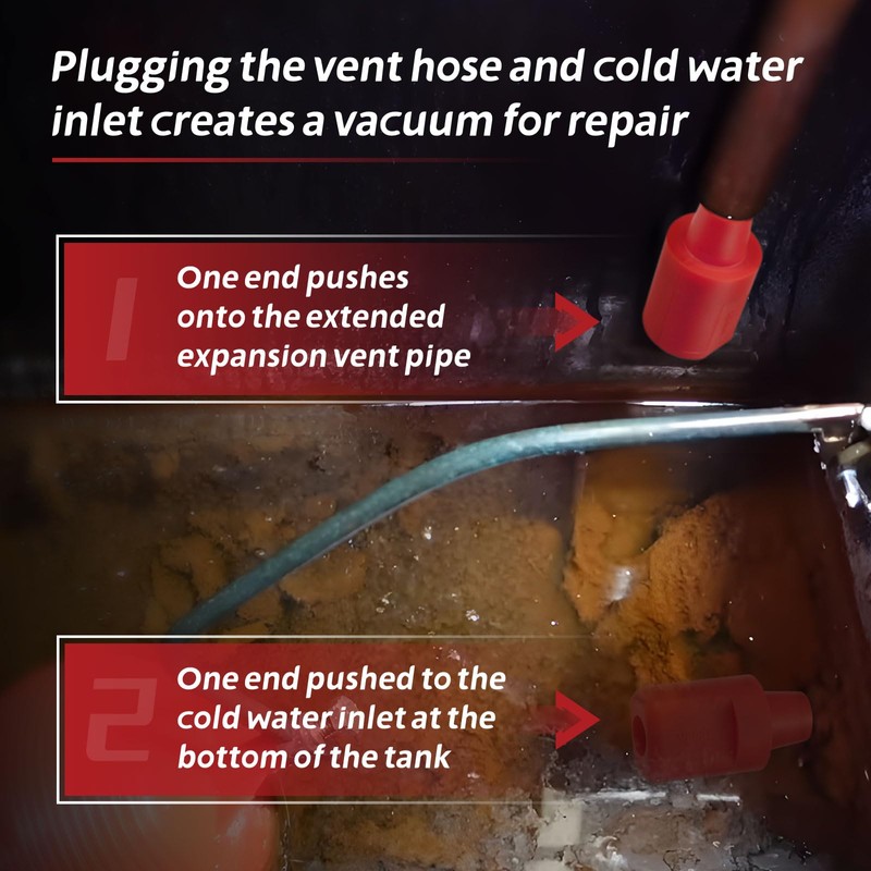 ColumPRO 2PCS Plumbing & Heating bungs, Avoid Draining Your Entire