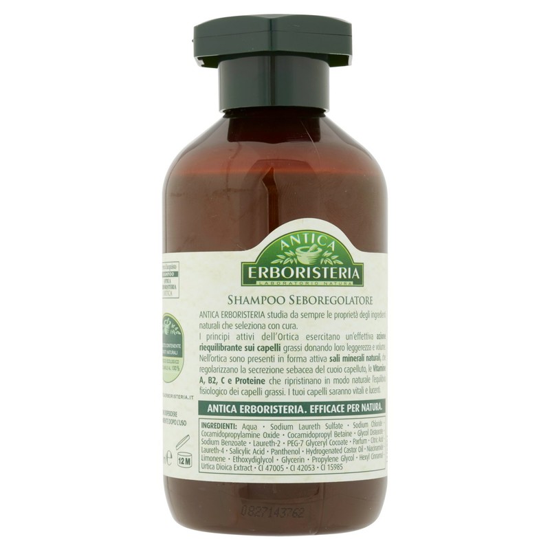 Shampoo per capelli Grassi Seboregolatore All 'ortica 250ml