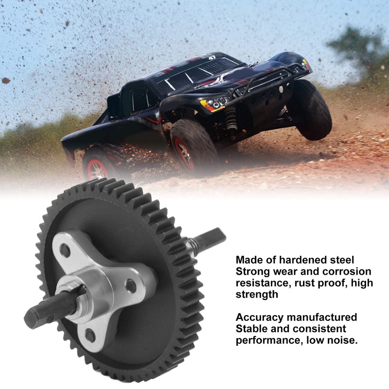 54T Spur Gear Complete Slipper Clutch Aluminum Steel Differential Slipper
