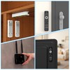 4 Pack Magnetic Remote Control Holder Wall-Mounted Remote Control Wall