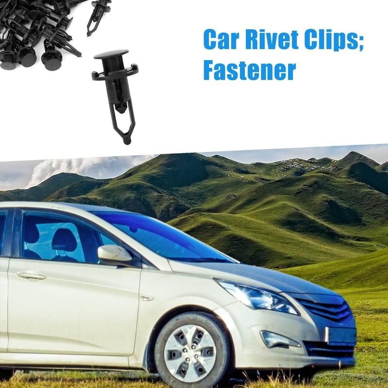 A ABSOPRO Pack of 30 Bumper Clips Rivet Holders for