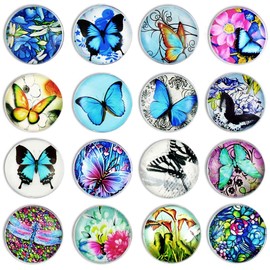Cosylove Cute Crystal Glass Fridge Magnets for Office Cupboards, Whiteboards, Photos, Beautiful Decorative Magnets for Your Home