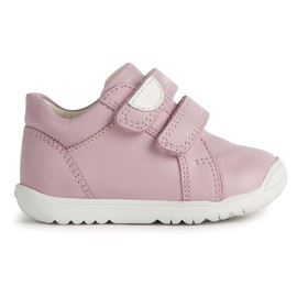 Geox Baby B Macchia Girl First Walker Shoe, Rose, 6 UK Child