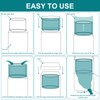 Pack of 6 Nappy Bin Refill Film Compatible with Basket,