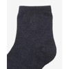 Hazzys (대구신세계)블랙 퍼피자수 면 단목양말3종세트 HISS5E220BK (DAEGU SHINSEGAE) Black Puppy