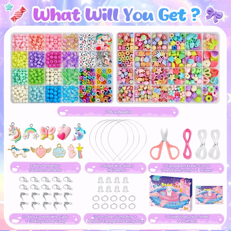 Bridokit Perlen für Armbänder