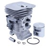 For Husqvarna 41mm Cylinder Piston Gasket Bearing Top Rebuild Kit