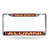 Rico Iowa State Cyclones Chrome Metal Alumni License Plate Frame
