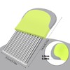 YUNYU Stainless Steel Crinkle Chip Cutter - Potato Chipper &