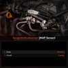 Frankberg 1x Exhaust Pressure Sensor Compatible with C-Class W204 C180-C250