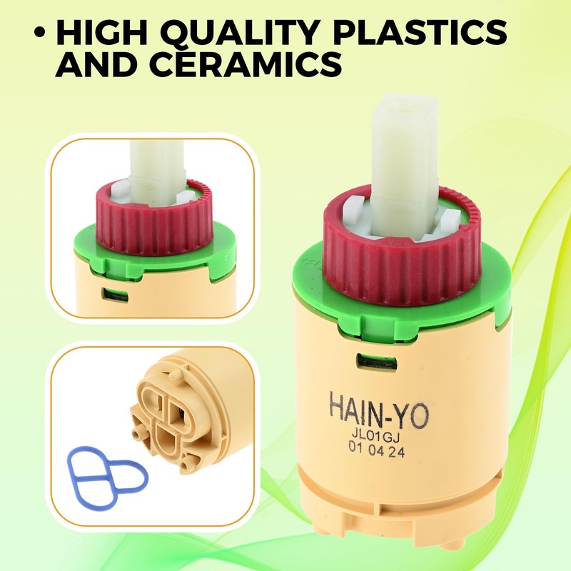 Mgoodoo HJ-40 (JL01GJ) Shower Cartridge Replacement Fit for 40mm Diameter