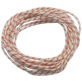 Recoil Starter Rope 10 ft 1/8 inch Diameter Replacement Pull Cord Lawn Mower Chainsaw Trimmer Edger Brush Cutter Blower Engine Parts
