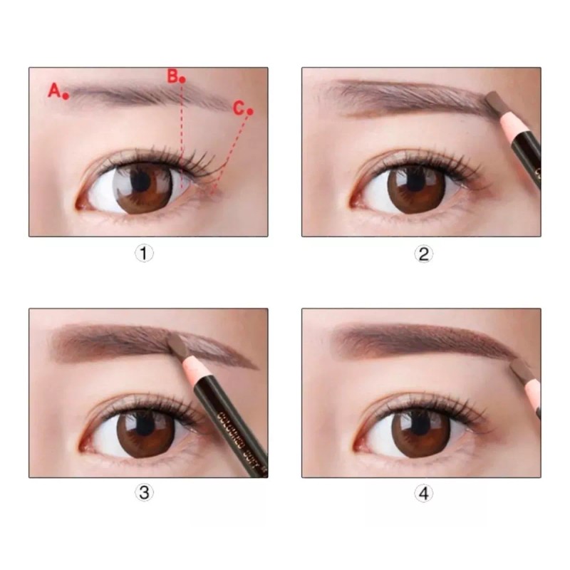 Universo en Linea 8 Lápiz Para Diseño Delineado De Cejas