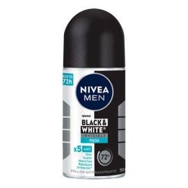 Desodorante Black & White Fresh Roll On 50ml Nivea Men