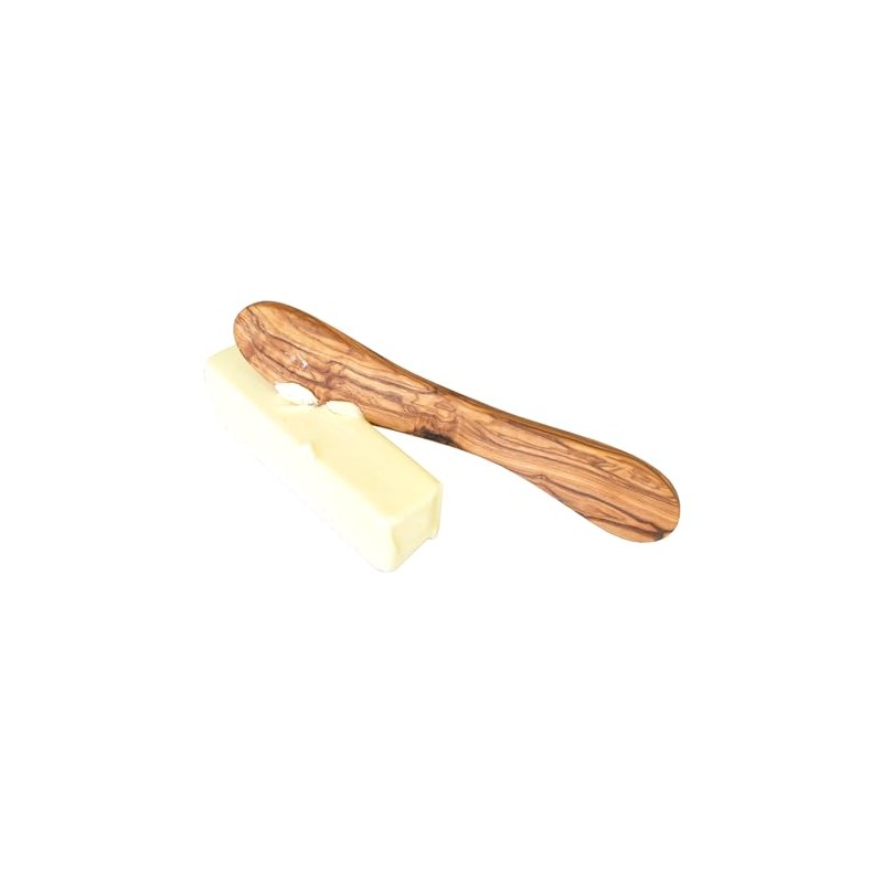 Naturally Med Olive Wood Butter Knife/Spreader