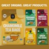 FGO Organic Chamomile Tea, 40 Count, Eco-Conscious Tea Bags, Resealable