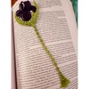 Flower Garden Lace Bookmarks - Quantity: 4 Pack