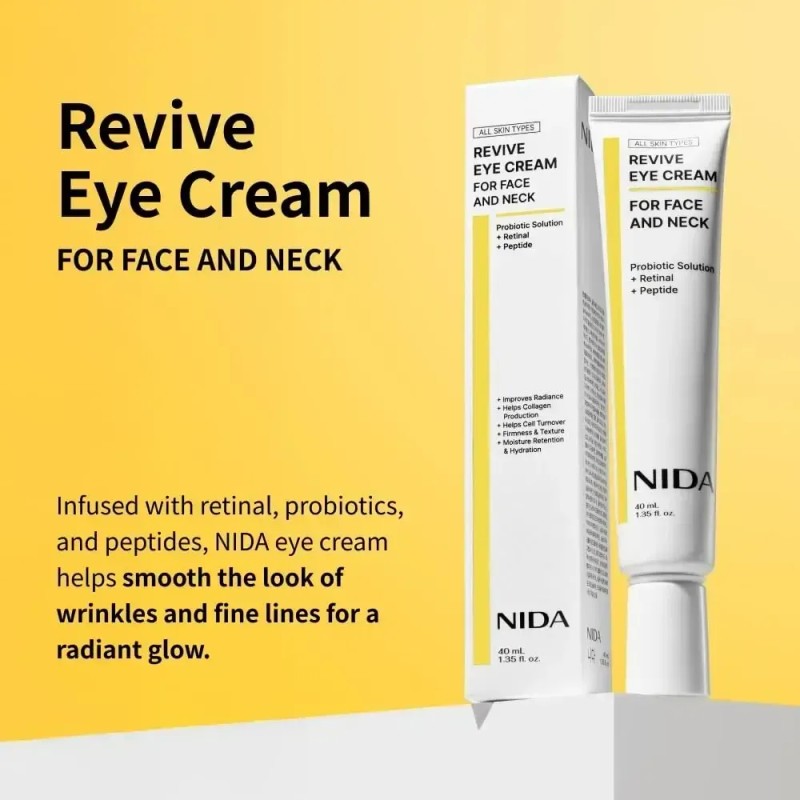 Crema Para Ojos Tono Radiante Corrector De Ojeras 40ml Todo=