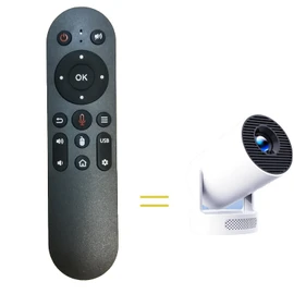 RUOYINKE Voice Remote Control Compatible for Magcubic HY300Pro+, HY310 Manual Focus 4K Mini Projector