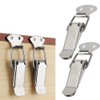 Pack of 4 45 mm Stainless Steel Toggle Clamp with