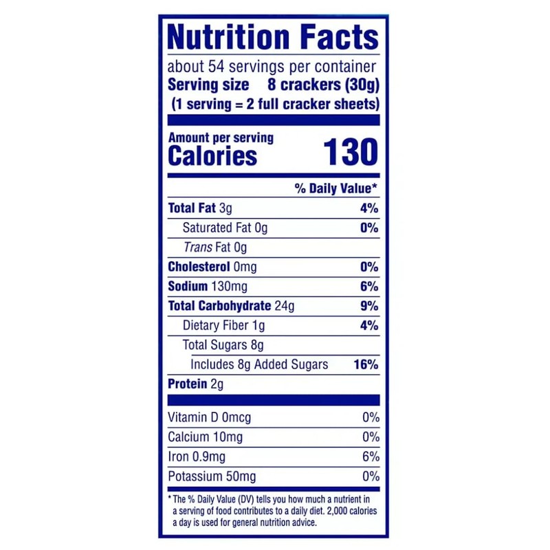 Honey Maid Graham Crackers, Honey Flavor, 14.4 oz, 4 Pack