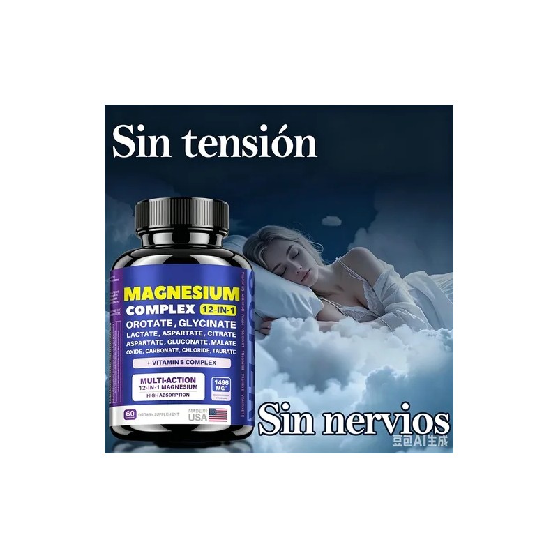 Complejo De Magnesio 7-en-1 - Glicinato