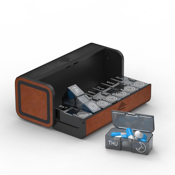 TALVOLC M TALVOLC M Pill Organizer Weekly, 2 Times a