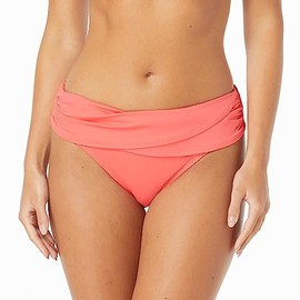 Vince Camuto Women's Standard Draped HIGH Waist Bottom, Watermelon