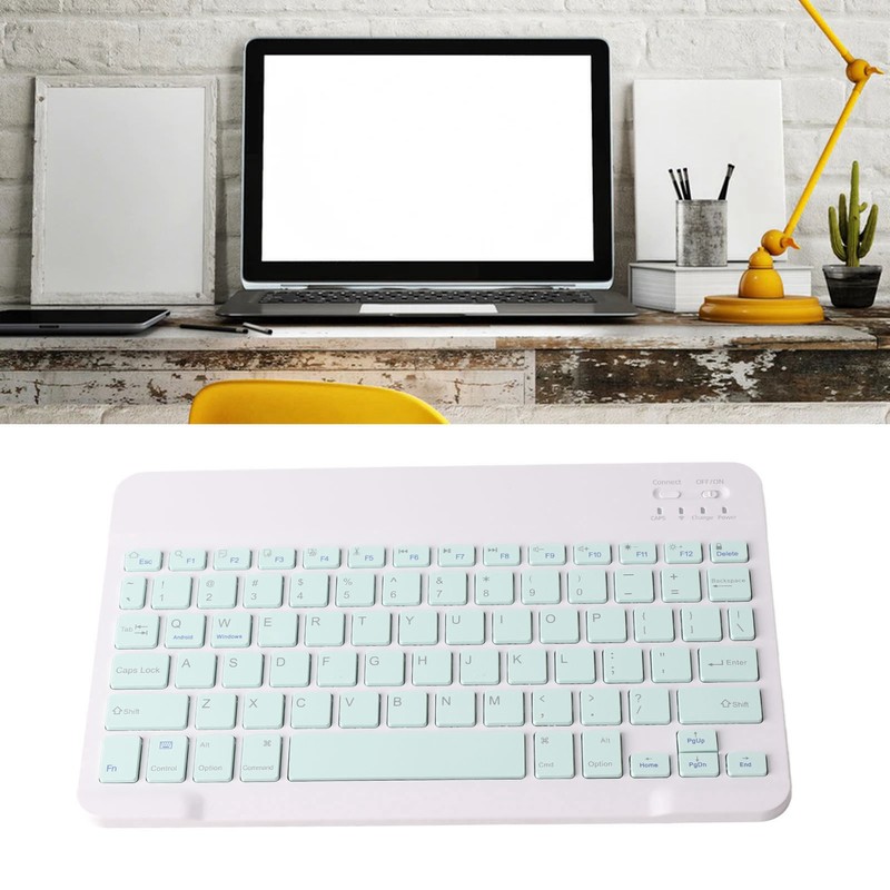 Mini Wireless Keyboard 10 Inch Ultrathin Comfortable Accurate Typing Scissor