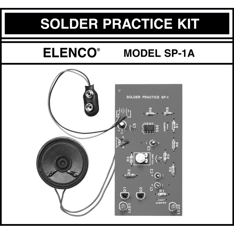 Elenco Practical Soldering Project Kit