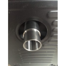 GenExhaust Universal Generator 1" Steel Exhaust Extension 3 Foot Length.