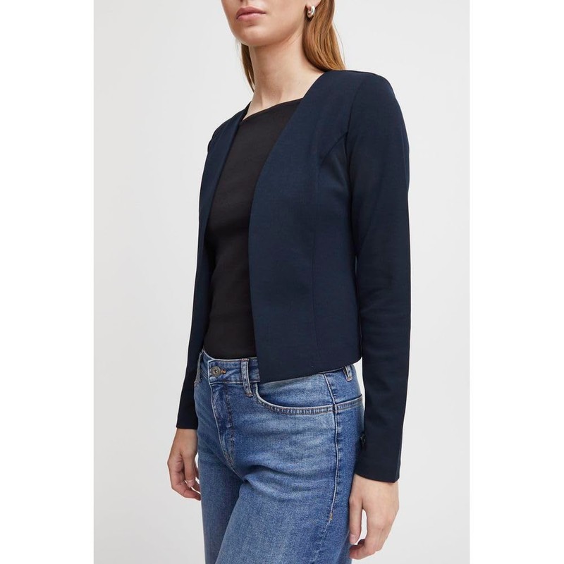 ICHI IHKATE Short BL Women's Blazer Short Blazer Jacket Short