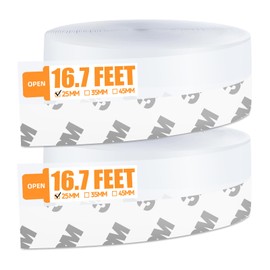 33.5 Ft Door Weather Stripping Door Seal Strip,Silicone Door Draft Stopper,Self Adhesive Shower Door Bottom Seal and Door Insulation Strip for Door Frame Windows and Glass Gaps (Transparent, 25+25mm)