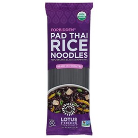Lotus Foods Organic Forbidden Pad Thai Noodles, Non GMO, 8 Ounces (Pack Of 8)