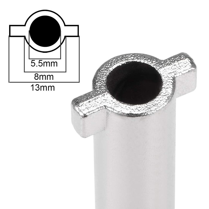 uxcell Electrical Cabinet Key 5.5mm Hole Zinc Alloy Water Meter