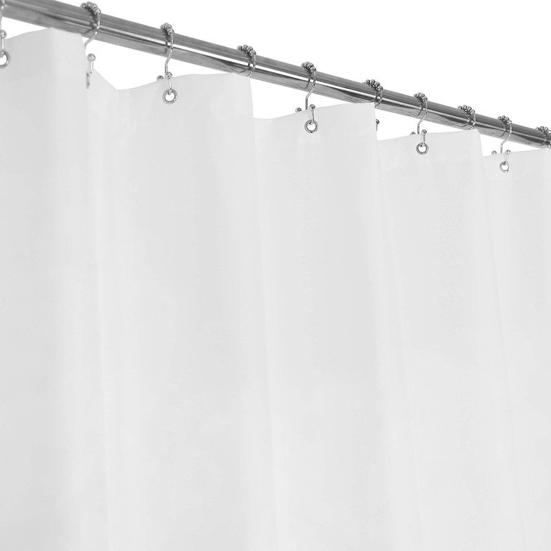 N&Y HOME Nylon Hotel Shower Curtain or Liner, Machine Washable,