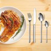 Silverware Set for 4 24-Piece Stainless Steel Flatware Cutlery Set