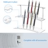 30-Slot Acrylic Pen & Makeup Brush Organizer Holder - 2