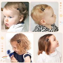 BBGifts- Las lindas pinzas para el cabello de BBGifts vienen en un paquete de 60 colores para decorar tu flequillo y darle una apariencia alegre. Las pinzas para el cabello pequ
