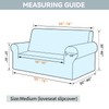 LURKA Stretch Loveseat Sofa Slipcovers 1 Piece Couch Covers for