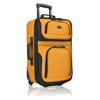 U.S. Traveler Carry-On Suitcase, Orange, Set